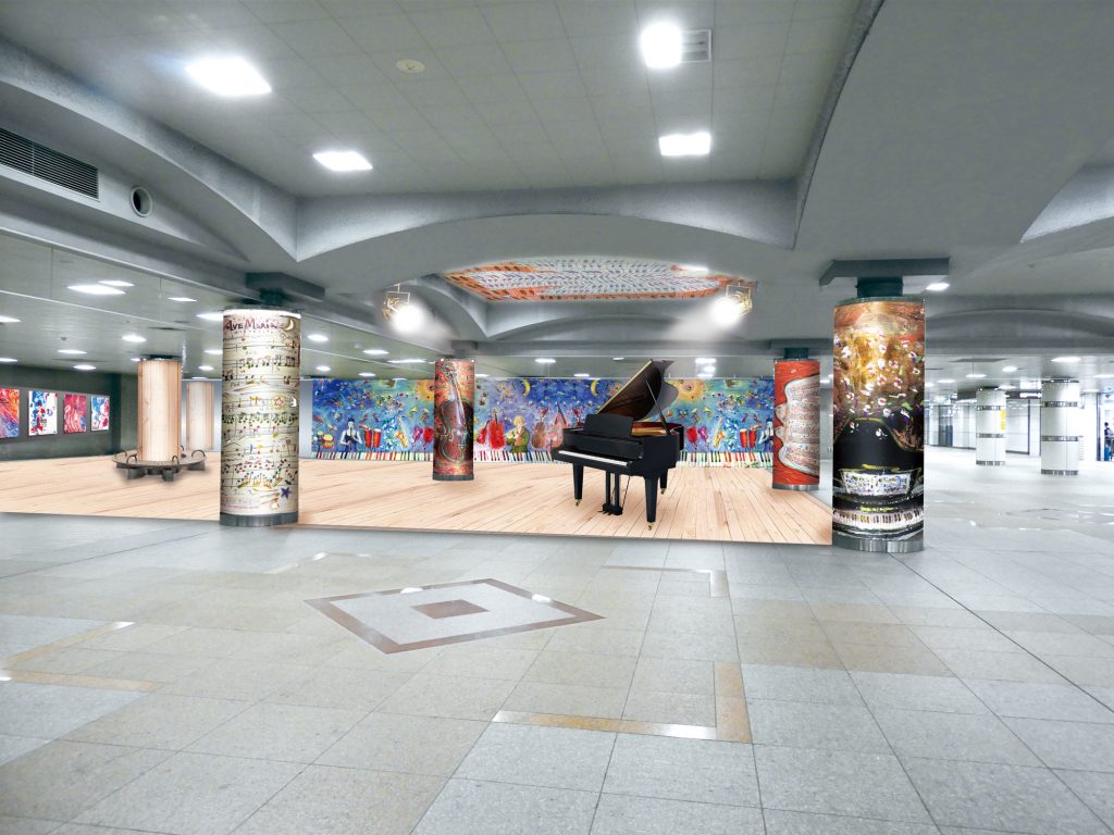 湘南台駅地下広場・After